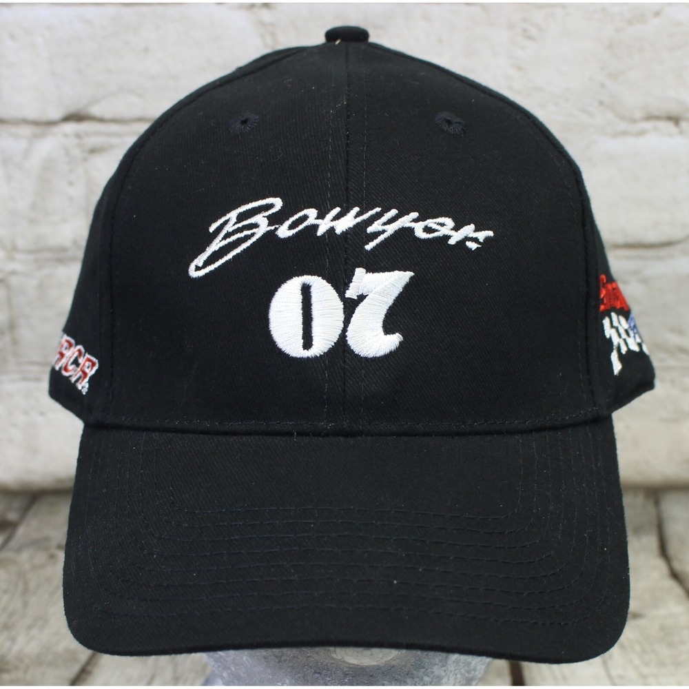 Clint Bowyer Snap On Racing Cap RCR Spell Out Logo Nascar Baseball Cap Hat New